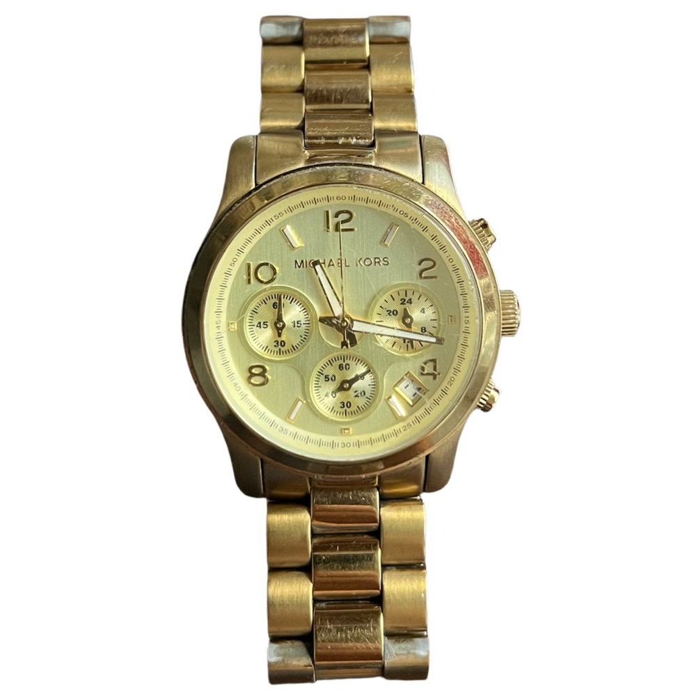 Michael Kors Gold Chronograph Watch